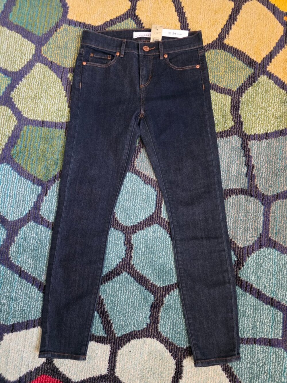 Loft Mid-Rise Skinny Jeans